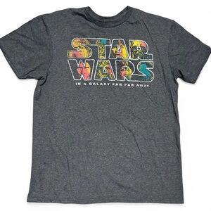 Mad Engine Star Wars Charcoal Heather Graphic T-Shirt | Large